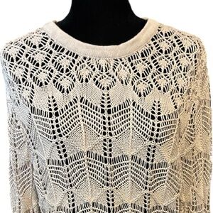 Brave Soul London Crochet Sweater